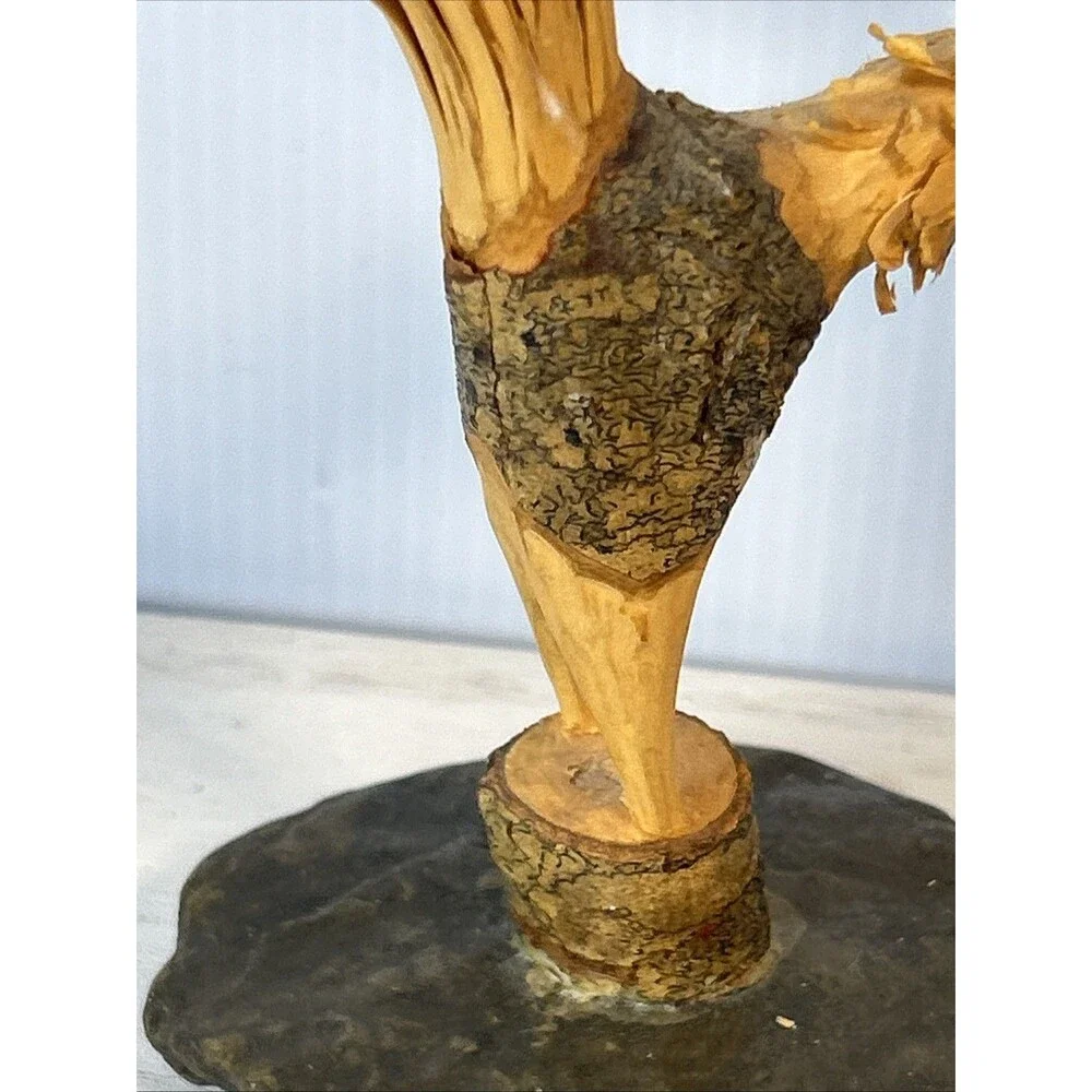 Hand Carved Wood Whittled 7